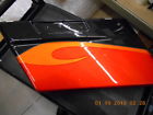 90200385dqr Harley Davidson Saddlebag Bottom Assy Left Tribal Slate