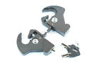 90300086 Air Wing Locking Detachable Rotary Docking Latch Clips For Harley