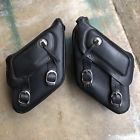 90308-98 Original Harley Davidson Dyna Leather Saddlebags Oem