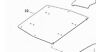 90755-09 Harley Davidson Tour Pak Reinforcement Plate New