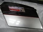 90897-07chd New Left Saddlebag Blk Cherry Silver Paint Beautiful