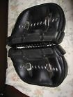 90975-96 Fat Boy Harley Vintage Leather Saddlebags Softail Deluxe Heritage Fatboy