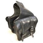 91008-82b Oem Harley Leather Throwover Saddlebags Dyna Sportster Fxr Softail