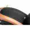 8447049 93-05 Drag Specialties Ds Fender Skin Bib Embossed Leather Gator Harley Fxdwg Dyna