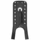 93156 Mustang Seats Tank Bib W Chrome Studs Harley-davidson Flstn Softail Deluxe 2005-2016