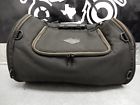 94787-09 Harley Davidson Genuine Sissybar Overnight Bag Black Canvas Luggage