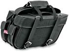 9698p " Saddlebags Slant Style Black 10 Box American Rider Plain 6 16