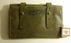 97699-04v Leather Toiletry Kit Envelope Bag Brown
