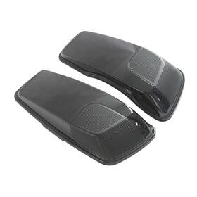Cs3-mp 9sparts Midnight Pearl 5x7 Inch Speaker Lids For Harley Touring Road Glide Saddlebag 2014-21