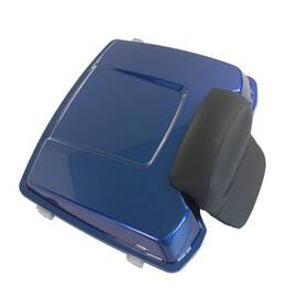 Tp3-cb-sb 9sparts Razor Tour Pak Trunk Superior Blue For Harley Touring Street Road Glide 1993-13