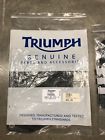A9520007 A9520006 Triumph Harness Pad Black Lh Rh Pair Genuine Part