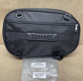 020-1808 Add-on Motorcycle Folding Trunk Rack Bag Fits Most Racks