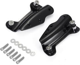 01-202-1039 Advanblack 01-202-1039/1040 Vivid Black 4 Point Docking Hardware Kit For Harley Fit 14 Year