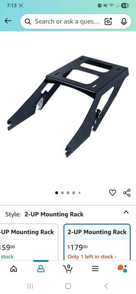 Nm8tpmr-b Advanblack 2-up Mounting Rack