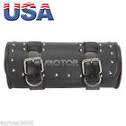 Agr00540 Tsif Round Synthetic Leather Motorcycle Tool Bag Fork Handlebar Saddlebag