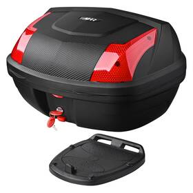 X-33-mtb-0001-002 Ahr 48l E-bike Motorcycle Tour Tail Box Scooter Trunk Storage Lock Carrier Case