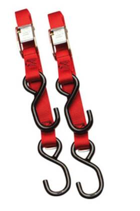 40888-10 Ancra Standard Tie-downs 66 Inch L X 1 W Red