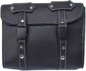 Ds-tb-106 Ard Motorcycle Pu Leather Tool Bag Sissy Bar Handlebar And Saddle Storage Pouch