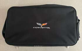 E31189 Athalon #1615/black Corvette Black Travel Bag Gm Official License Product