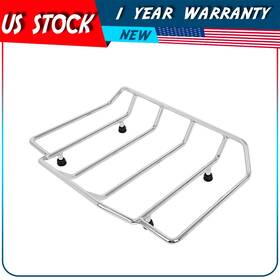 Adp17639401s Autodayplus Tour Pack Pak Trunk Luggage Top Rack For Touring Road King Street Glide