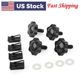 B-shiparts 310009781658 Saddlebag Lock Mounting Theft Deterrent Bolt Set Fit Harley Touring Flht Flhtcu