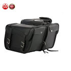 Bag-sdln1 Dream Apparel Pvc Motorcycle Saddlebag With Braid