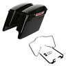 Bap11180 Hecasa Stretched Hard Saddlebags With Bracket Guard Bars 740331189356