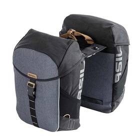 17760 Basil Miles Double Bag Mik - Black Slate Closoeut