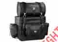 Bcs-911 Raider Universal Motorcycle Touring Bag With Roll Black Bags 802024037662