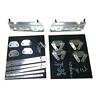 Bf-hls-1-2-mb Zxmt Black Latch Set Zinc Alloy Lock Cover Hardware Kit