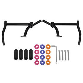 2ufzj9 Bfo Saddlebags Guards Crash Rails Bars For Harley Touring Street Glide Road