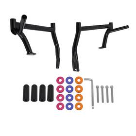 A5lme2 Bfo Saddlebag Protection Bars For Harley Road Glide Fltrx Fltrxs 2015-2022 Steel