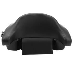 Bik10897 Chopped Tour Pack Trunk Backrest Rack For 97-13 Harley Road King Street Glide