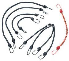 3-hook Bikemaster 100138 Heavy Duty Bungee Cord 218 Inch Black 18 In