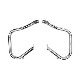 402261 Bikers Choice Rear Saddlebag Guards - Chrome