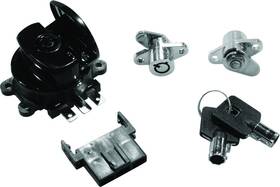 483293 Bikers Choice 99-13 Road King With Hard Bags Black Saddlebag Lock Kit