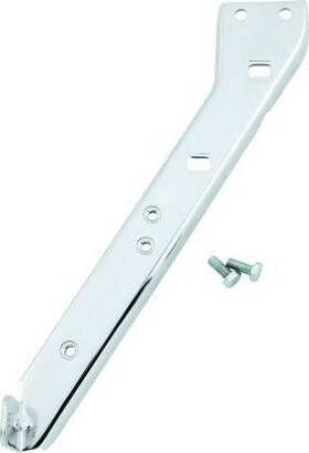564251 Bikers Choice Chrome Saddlebag Rail Support Bracket Right Side For 85-08