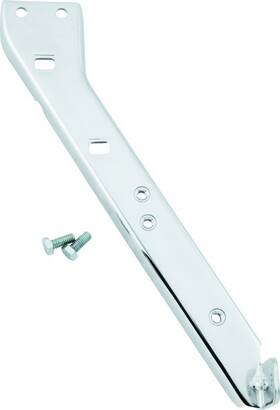 564252 Bikers Choice Chrome Saddlebag Rail Support Left For 85-08 Flh Flt Bic