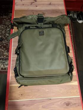 Exfil-80 Biltwell Inc. 3003-02 Motorcycle Utility Bag/ Sissy Bar Bag Army Green New See Pics