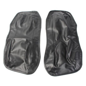 Black Saddlebag Lid Bra Guard Cover For Harley Touring 1993-2013 Motor Hs