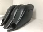 Blk-626 W-cutouts Blk Indian Touring Roadmaster Hatchet Rear End