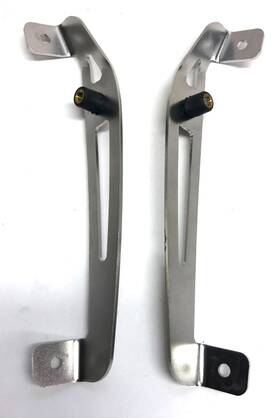 7733-8-531-603 Bmw Oem Nos Motorcycle Set Windshield Holders Motorrad P/n 77338531603 New
