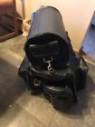 Bnflumcbp Pc Black Hard Leather Motorcycle Bag Set 689718084450