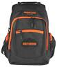 Bp2037s-org-blk Neon Orange Bar Shield Backpack