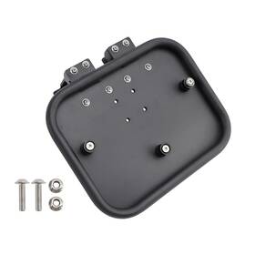M502-095-blk Bruce&shark Saddlebag Support Mounting Bracket Left For Honda Ct125 Huntercub 2020-2024 Blk