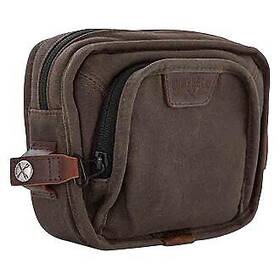 B15-1012d Burly Brand Voyager Dark Oak Handlebar Bag