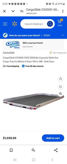 Cg1500-8048 Cargo Glide 1000-5842 Slide Out Truck Bed Tray