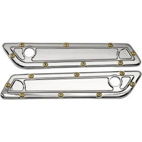 Bbl-001-c Carl Brouhard Designs Bbl001c Elite Series Saddlebag Hinge Covers - Bomber Ser