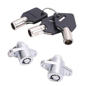 Cl01001 Celomt Hard Saddlebag Saddle Bag Lock Key Set For Harley Touring Electra Glide Road