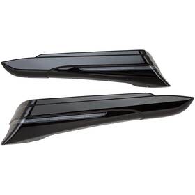 40101 Ciro Saddlebag Extensions - Flht 97-13 Black Closeout